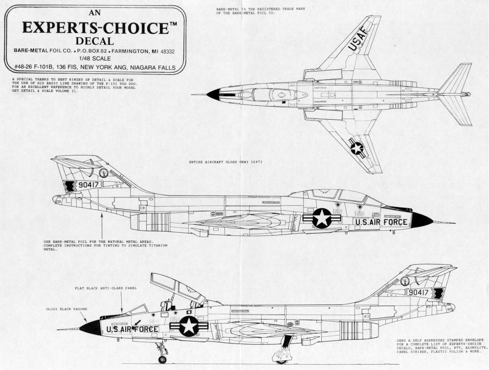 48-26 F-101B 136 FIS NY ANG