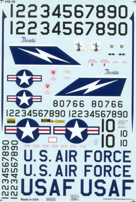 48-38 F-106A 125 FIG FLORIDA ANG