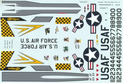 48-40 F-4C 191 FIG NOSE ART NO 2