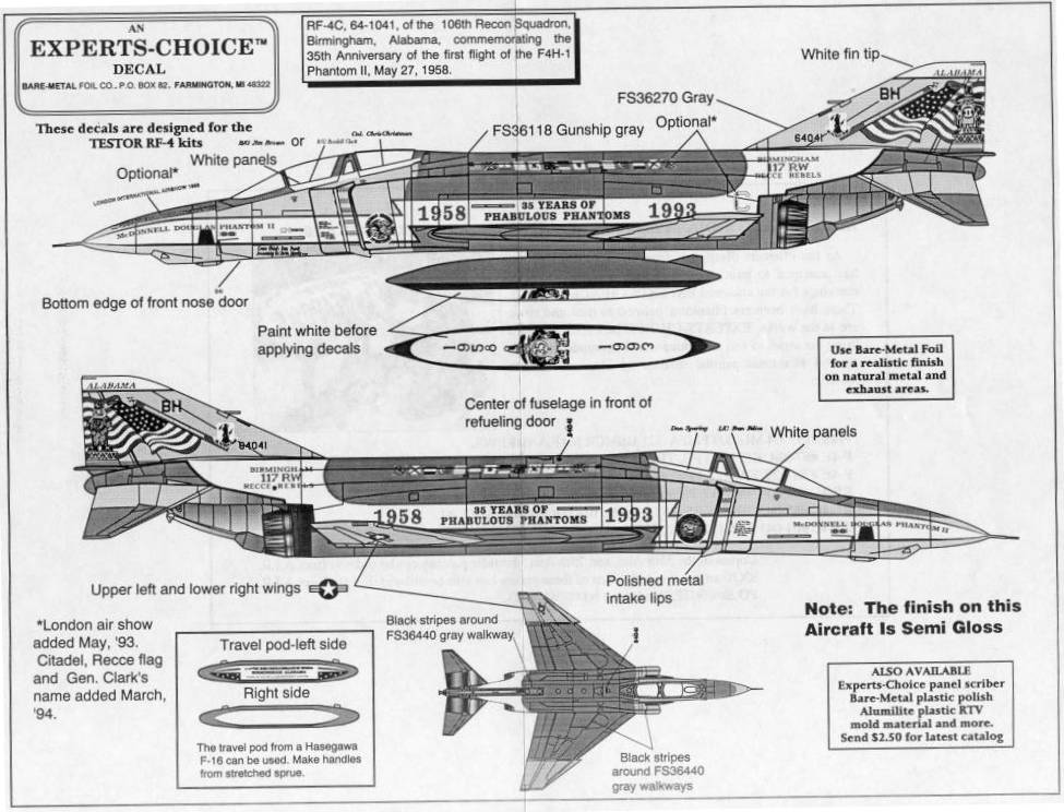 48-46 RF-4C ALABAMA ANG 35TH ANNIV
