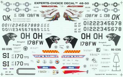 48-50 F-16'S OHIO, ILL, OKLAHOMA