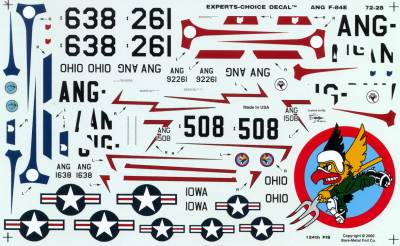 72-28 F-84 E/G ANG THUNDERJETS OHIO & IOWA